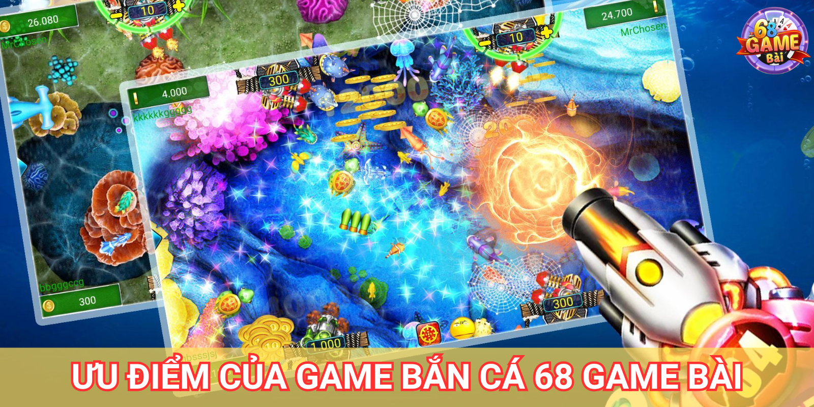 Ưu điểm nổi bật của game Bắn Cá 68 Game Bài Ưu điểm nổi bật của game Bắn Cá 68 Game Bài